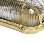 Lichterlebnisse 400-03 BRASS 9722 AuÃŸenwandleuchte E27 Messing