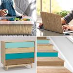 Perfect Fix Plakfolie, houtlook, eiken astig, houtfolie, 45 cm x 2 m, dikte 150 μ, zelfklevende meubelfolie, decoratiefolie, geen luchtbellen, keukenfolie, pvc zonder ftalaten, ma
