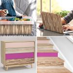 Perfect Fix Plakfolie, houtlook, parket bruin, 67,5 cm x 2 m, dikte 150 μ, zelfklevende meubelfolie, decoratiefolie, geen luchtbellen, keukenfolie, pvc zonder ftalaten, made in EU