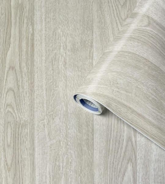 Perfect Fix Plakfolie, houtlook, grenenhout, taupe, houtfolie, 90 cm x 2,1 m, dikte 150 μ, zelfklevende meubelfolie, decoratiefolie, geen luchtbellen, keukenfolie, pvc zonder ftal