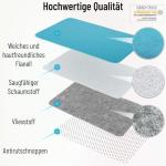 Badmat, keuze uit diverse fraaie badmatten, hoogwaardige kwaliteit, zeer zacht, sneldrogend, wasbaar, 50 x 80 cm