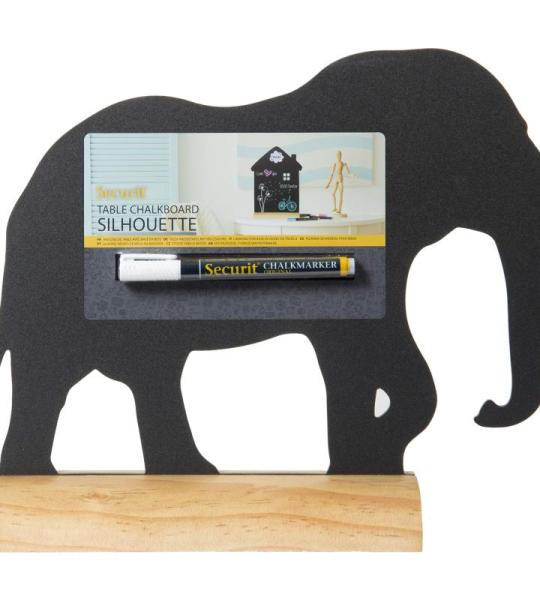 FBT-Elephant schoolbord maximaal 25 x 33 cm