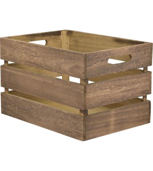 Vintage houten krat, CR-VIN