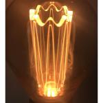 Vintage design ledlamp voor sfeerverlichting, E27, G125, Edison-gloeilamp, 4 W, 100 lm, 1800 K, smoke, extra warmwit, 320 graden, 230 V, flikkervrij, niet dimbaar, 2 jaar garantie