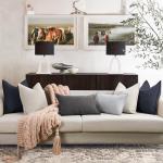 Sofa Set van 2 Chenille Sofa Kussens met Elegant Design, Zacht en Luxe Decoratief Kussen voor Sofa, Bed en Woondecoratie