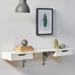 plankdragers antiek, 2 stuks, schapdragers gietijzers, antieke versieringen, planksteunen, vintage, brons