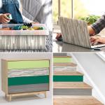 Perfect Fix Plakfolie, houtlook, parket houtfolie, 67,5 cm x 2 m, dikte 150 μ, zelfklevende meubelfolie, decoratiefolie, geen luchtbellen, keukenfolie, pvc zonder ftalaten, made i