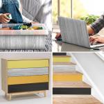 Perfect Fix Plakfolie, houtlook, grenen, grijs, houtfolie, 67,5 cm x 2 m, dikte 150 μ, zelfklevende meubelfolie, decoratiefolie, geen luchtbellen, keukenfolie, pvc zonder ftalaten