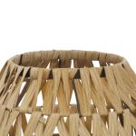 Plastic rotan handgemaakte decoratieve vaas geweven middenstuk vaas, vaas voor huisdecoratie 15 "x 15" x 22", bruin