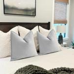 Sofa Set van 2 Chenille Sofa Kussens met Elegant Design, Zacht en Luxe Decoratief Kussen voor Sofa, Bed en Woondecoratie