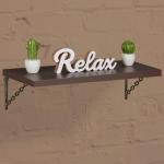 Plankhoek gietijzer, set van 2, antiek, vintage plankdrager, kettingmotief, wandhouder voor planken, wit