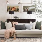 Sofa Set van 2 Chenille Sofa Kussens met Elegant Design, Zacht en Luxe Decoratief Kussen voor Sofa, Bed en Woondecoratie