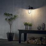 myGarden Wandlamp, voor buitenshuis, E27-fitting, zwart, 35.50 x 30.00 x 30.30 cm