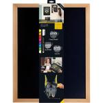 krijtbord, 40 x 60 cm, meerkleurig