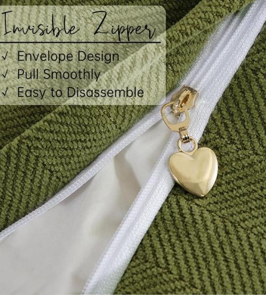 Sofa Set van 2 Chenille Sofa Kussens met Elegant Design, Zacht en Luxe Decoratief Kussen voor Sofa, Bed en Woondecoratie