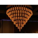 4 x vintage design ledlamp voor sfeerverlichting, E27 G95, Edison gloeilamp, 4 W, 100 lm, 1800 K, extra warmwit, 320 graden, 230 V, flikkervrij, niet dimbaar, 2 jaar garantie