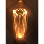10x  Vintage Design LED lamp in retro stijl voor sfeerverlichting E14 ST45 Edison lamp, 2W 65lm 1800K extra warm wit 320° 230V flikkervrij, niet dimbaar