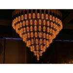 10x  Vintage Design LED lamp in retro stijl voor sfeerverlichting E27 T30 Edison lamp, 2W 65lm 1800K extra warm wit 320° 230V flikkervrij, niet dimbaar