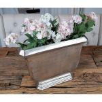 Vaas, bloemenvaas, pokalvaas, decoratieve vaas, decoratief, modern, van metaal, woonkamer en keuken, 36 cm