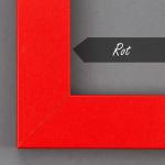 Fotolijst Monaco, 50 x 75 cm, fotolijst, rood, posterlijst
