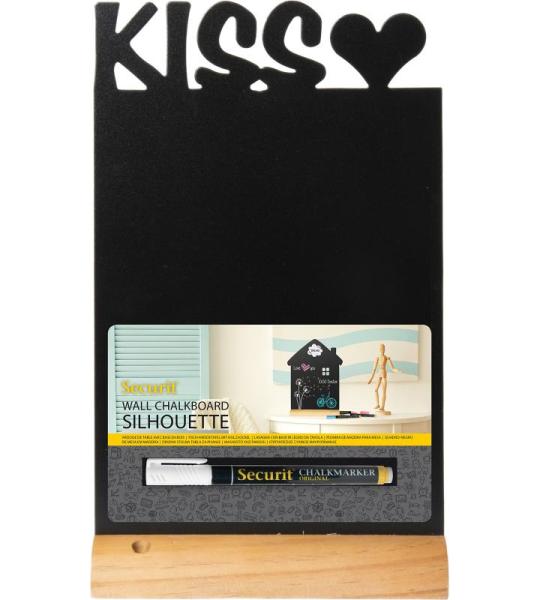 FBT- Kiss Krijtbord, maximaal 25 x 33 cm