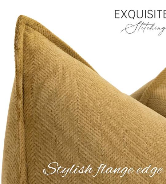 Sofa Set van 2 Chenille Sofa Kussens met Elegant Design, Zacht en Luxe Decoratief Kussen voor Sofa, Bed en Woondecoratie