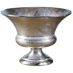 Vaas bloemenvaas pot pot pot decoratieve vaas aluminium zilver luxe decoratie modern van metaal, woonkamer en keuken, M 38 cm