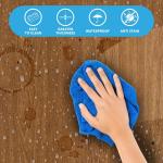 Perfect Fix Plakfolie, houtlook eiken middelhoutfolie, 45 cm x 2 m, dikte 150 μ, zelfklevende meubelfolie, decoratiefolie, geen luchtbellen, keukenfolie, pvc zonder ftalaten, made