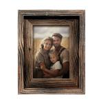 Fotolijsten 7x5 Fotolijsten 5x7 inch Houten voor Muur Vriend Familie Kerst Verjaardagscadeau Echte Klasse met Mounts Schuur Hout Diepe Rustieke Frames Display Heavy Duty Bureau Taf